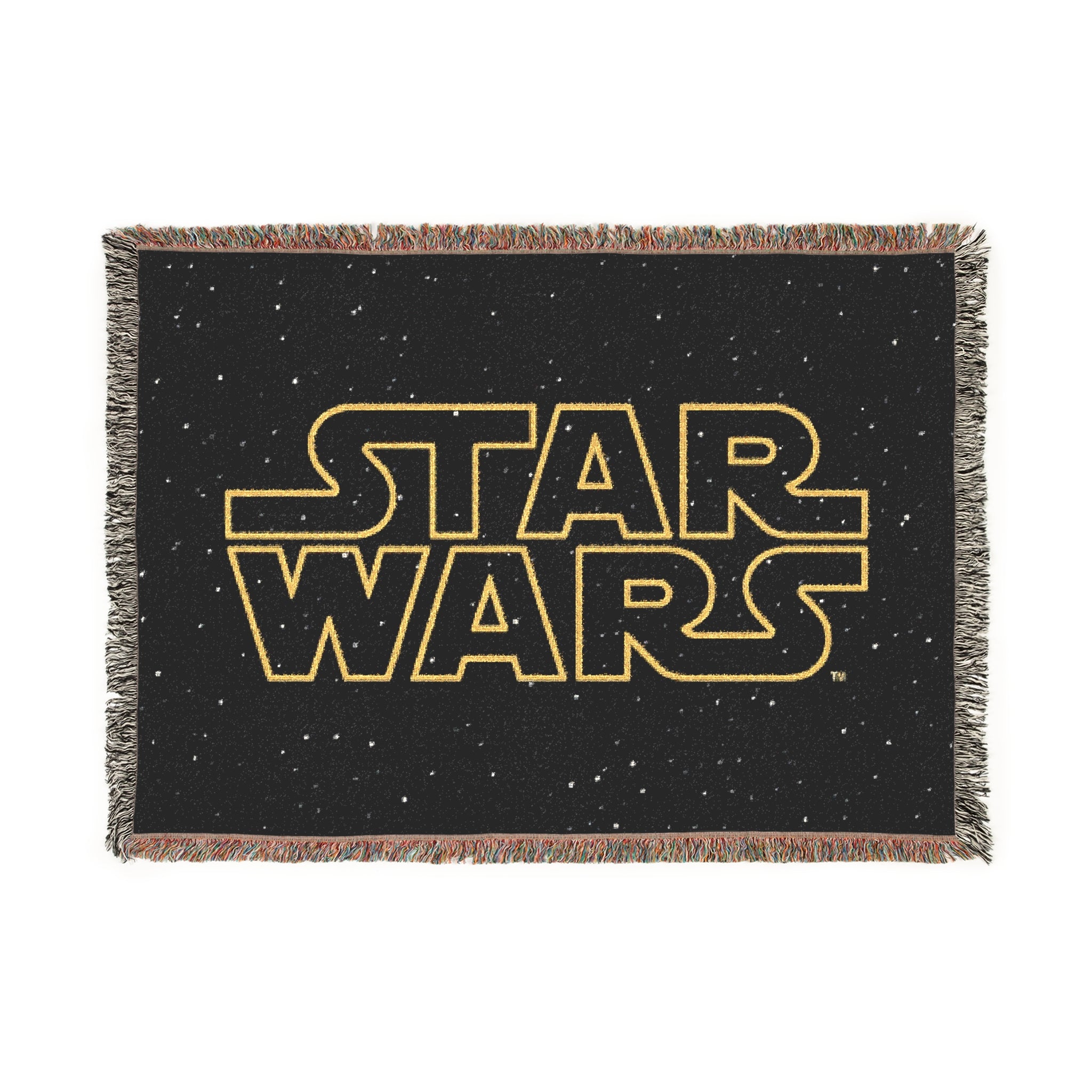 Star Wars Woven Blanket, Cozy Throw Decor, Movie Night Gift, Geeky Home Accent, Perfect for Fans