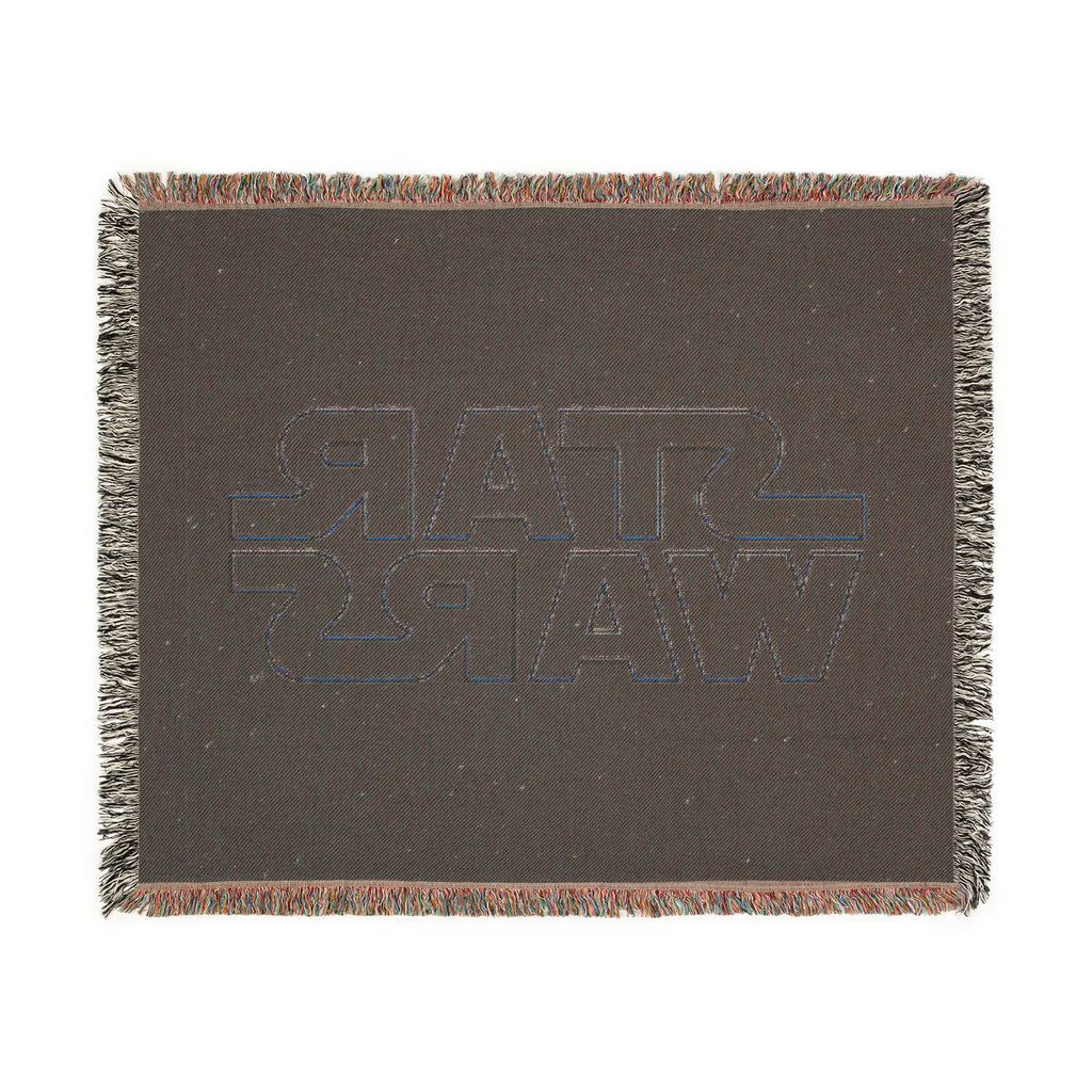 Star Wars Woven Blanket, Cozy Throw Decor, Movie Night Gift, Geeky Home Accent, Perfect for Fans