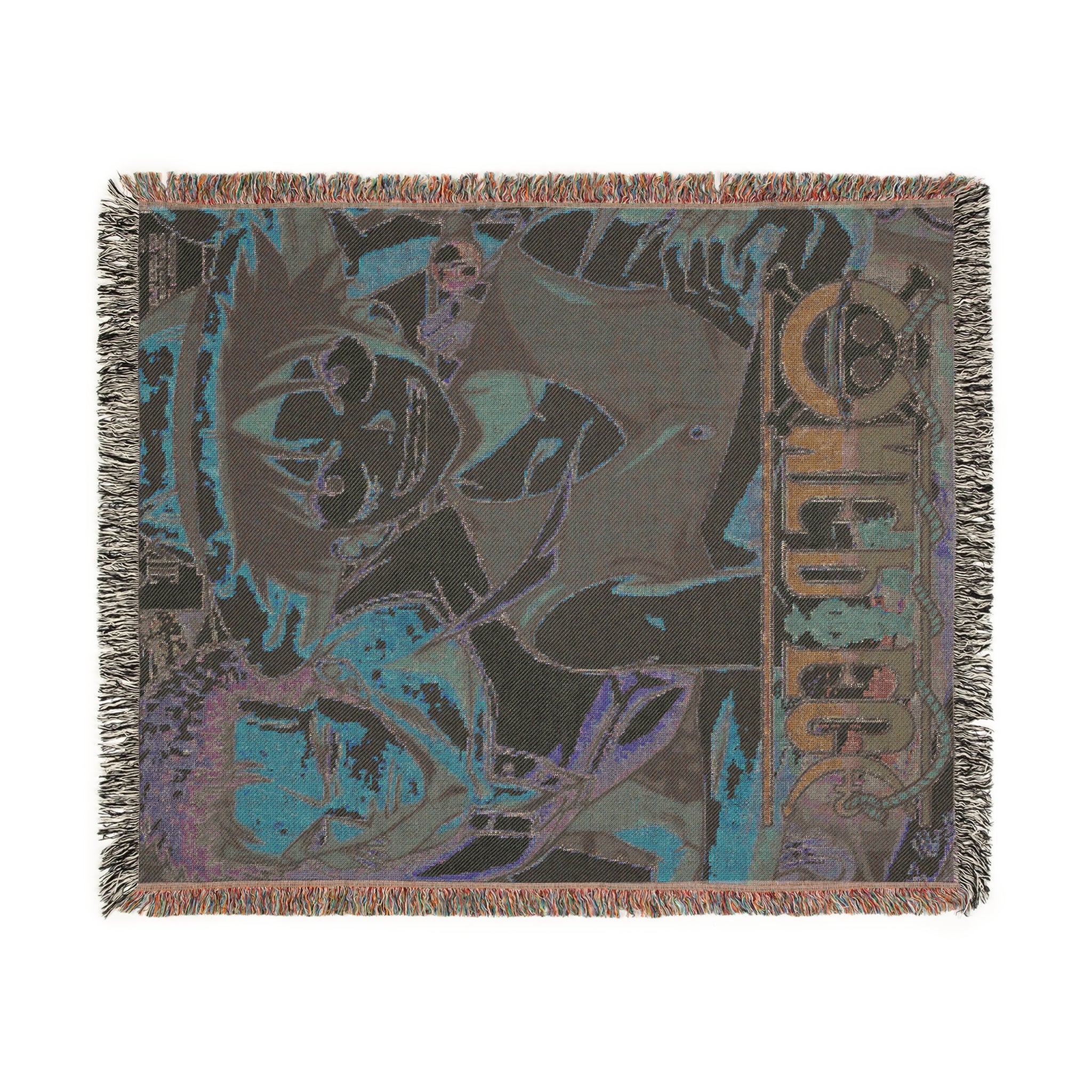 Pirate Boy Woven Blanket