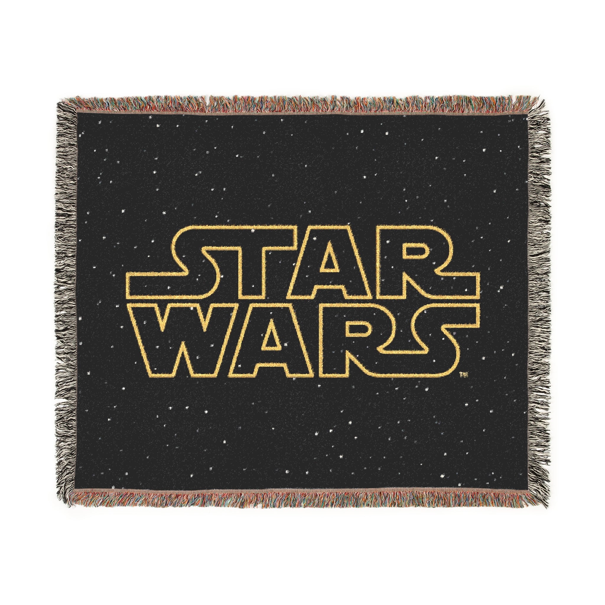Star Wars Woven Blanket, Cozy Throw Decor, Movie Night Gift, Geeky Home Accent, Perfect for Fans