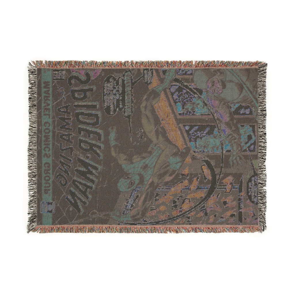 Web Man Woven Blanket