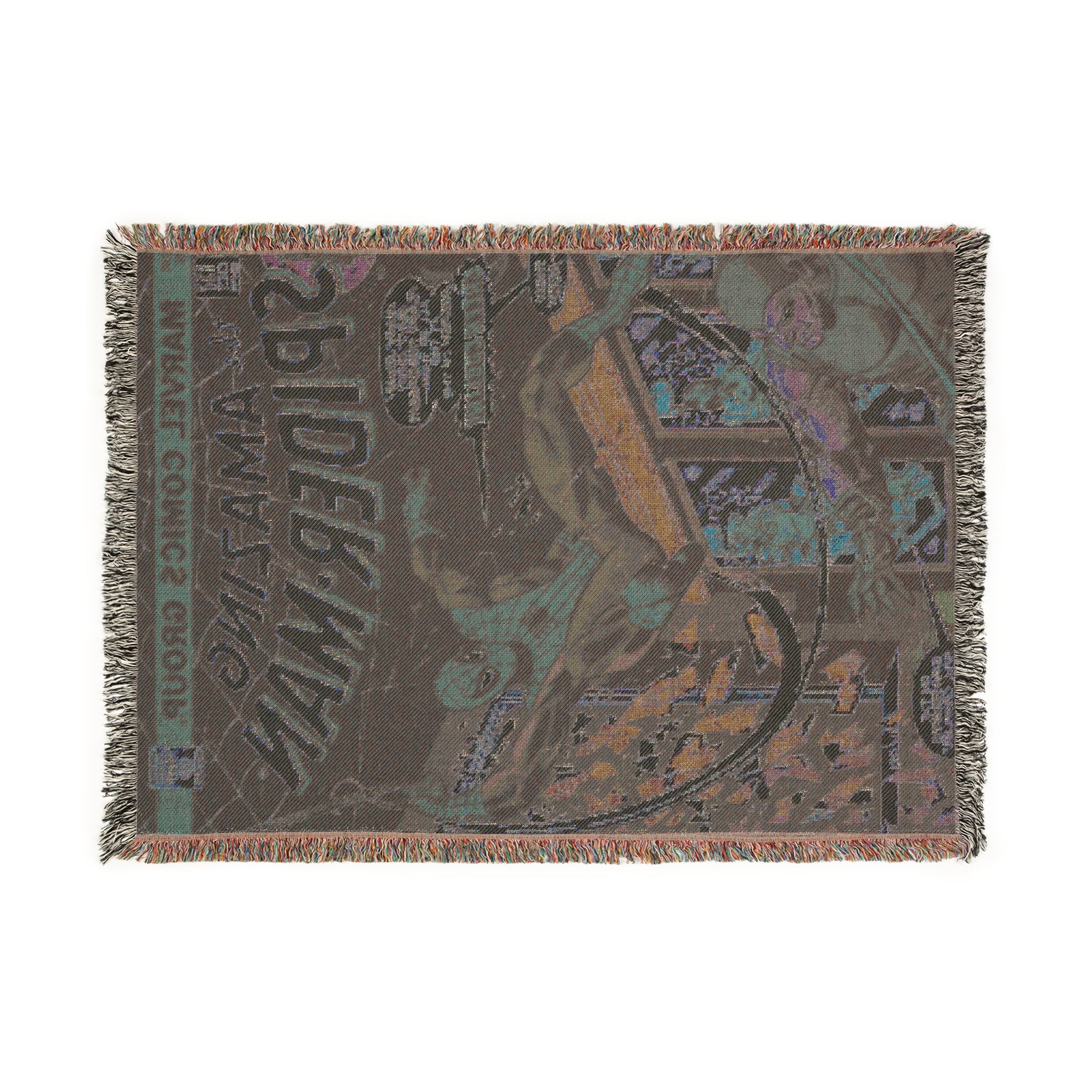 Web Man Woven Blanket