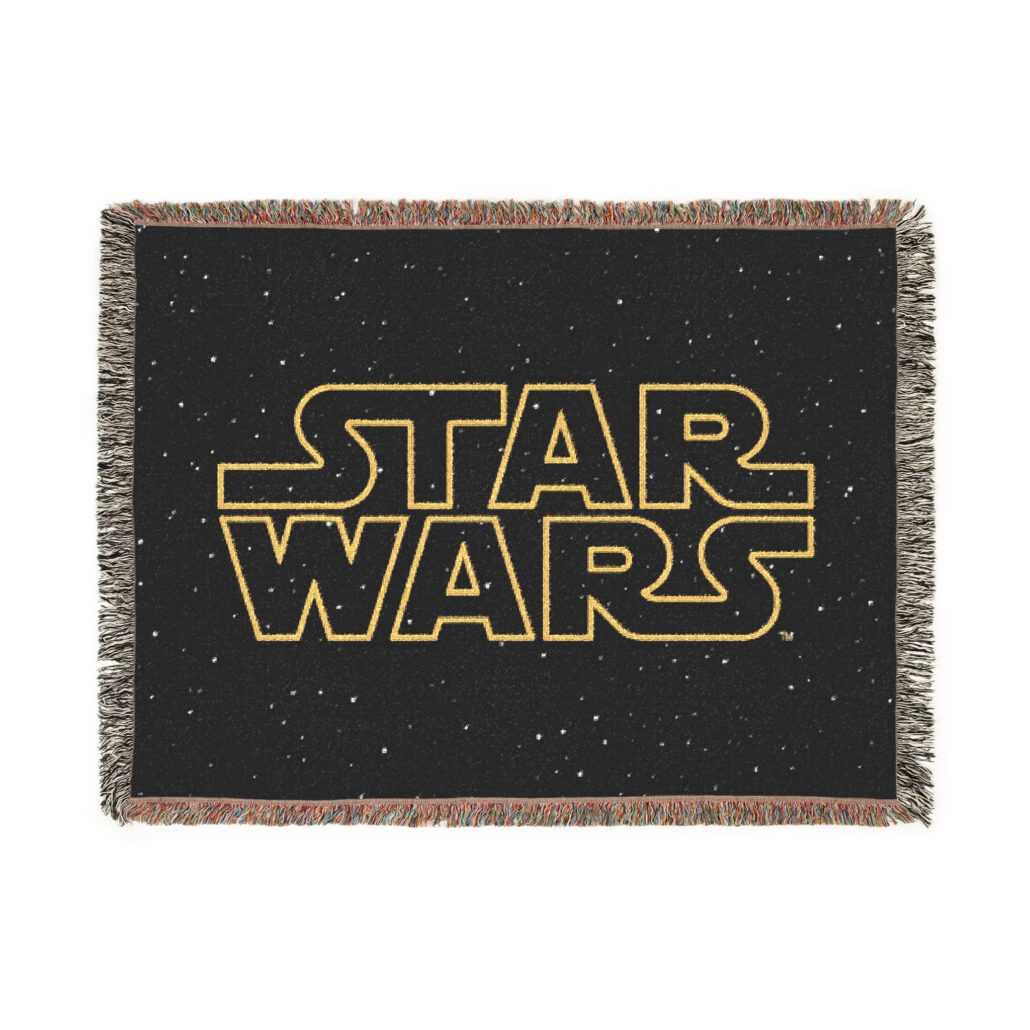 Star Wars Woven Blanket, Cozy Throw Decor, Movie Night Gift, Geeky Home Accent, Perfect for Fans