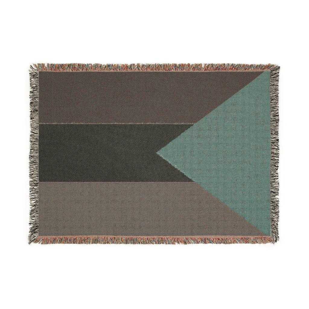 PALESTINE Woven Blanket - *50% NET PROFIT DONATED to Human Development Fund: Urgent Gaza Relief*