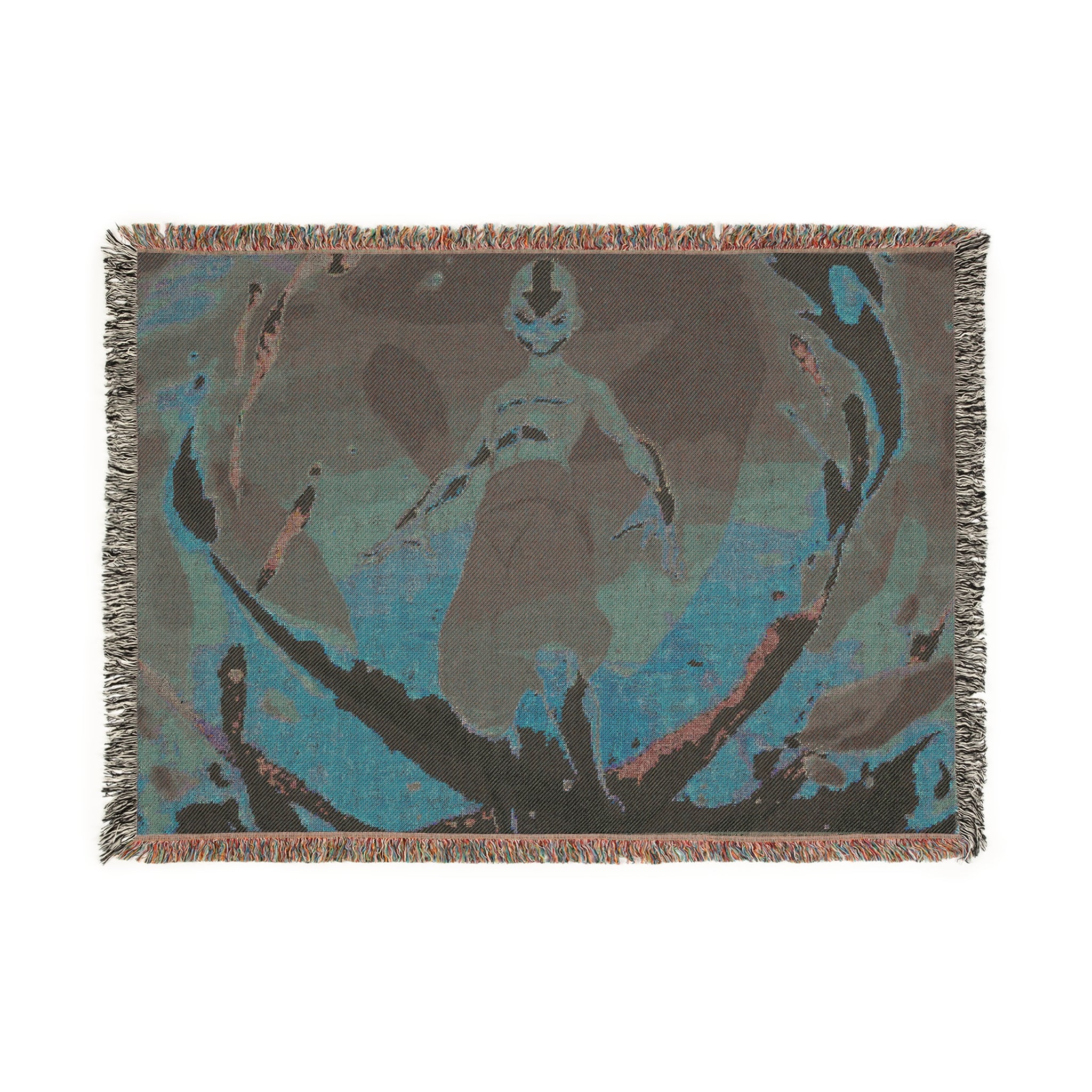 Avatar-Inspired Woven Blanket