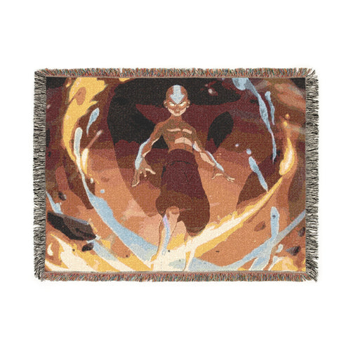 Avatar-Inspired Woven Blanket