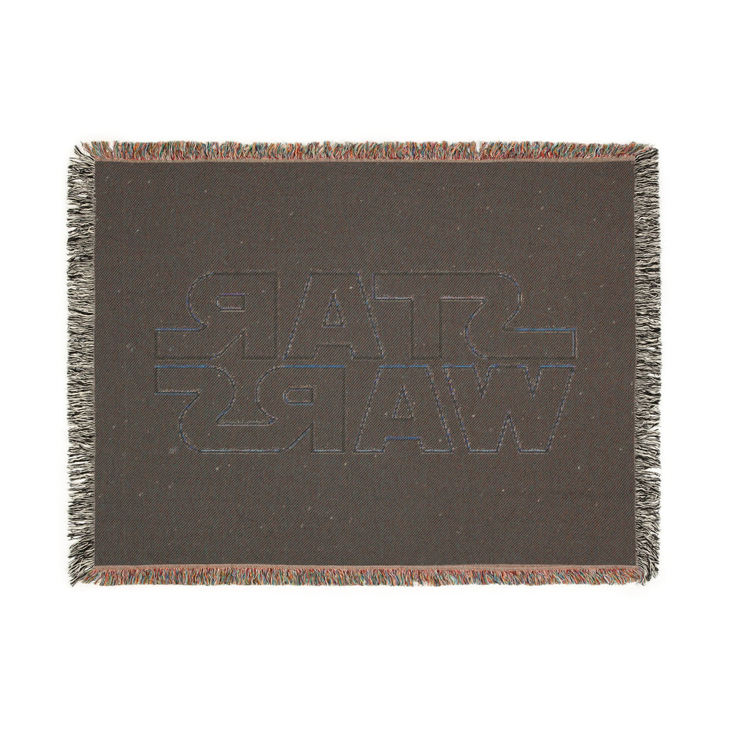 Star Wars Woven Blanket, Cozy Throw Decor, Movie Night Gift, Geeky Home Accent, Perfect for Fans
